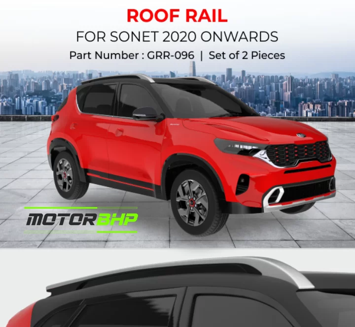 Kia sonet 2024 roof rails price